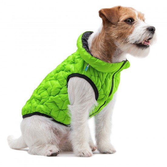 Reversible dog jacket AiryVest UNI Lettuce