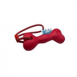 Bestpets Aqua Dog Bone and Rope Red
