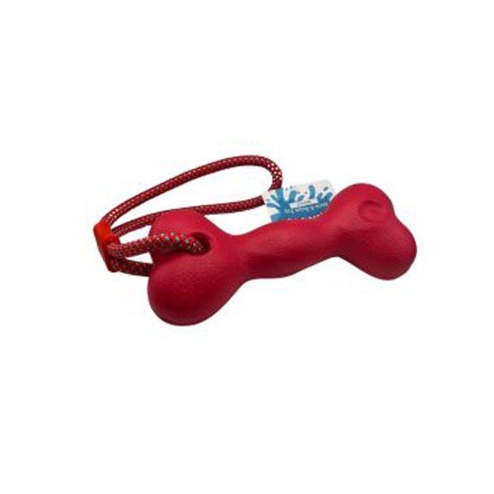 Bestpets Aqua Dog Bone and Rope Red Bestpets Aqua Dog Bone and Rope Red