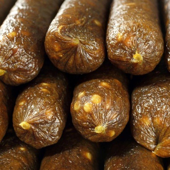 Bow Wow Sausages for dogs with insects, collagen, pumpkin, milk thistle 6pcs