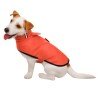 Bronzedog raincoat with Velcro Orange