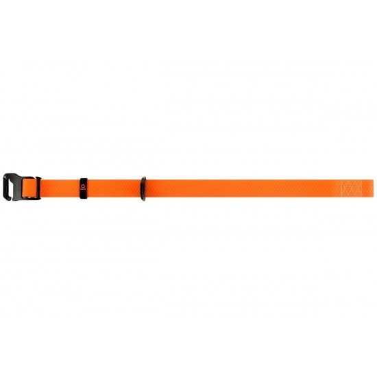 Evolutor collar for dog collar with aviation grade aluminum alloy buckle Orange