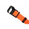 Evolutor collar for dog collar with aviation grade aluminum alloy buckle Orange