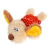 GiGwi Dog toy for dogs skin with squeaker Plush Friendz textile 13cm