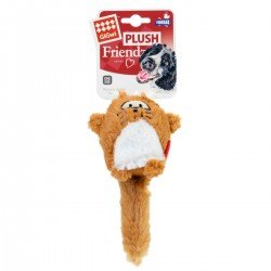 GiGwi Fox Dog Toy with Big Squeal Plush Friendz Faux Fur 18cm