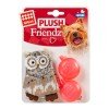 GiGwi Owl toy for dogs with a squeaker Foody Friendz textile 10cm