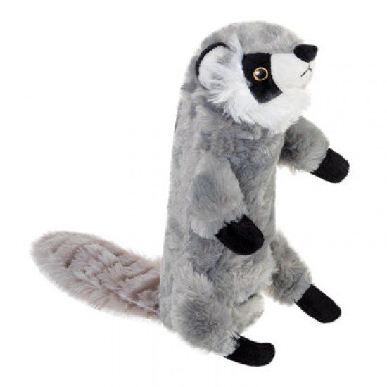 GiGwi Raccoon toy for dogs with a squeaker bottle artificial fur, plastic 51cm