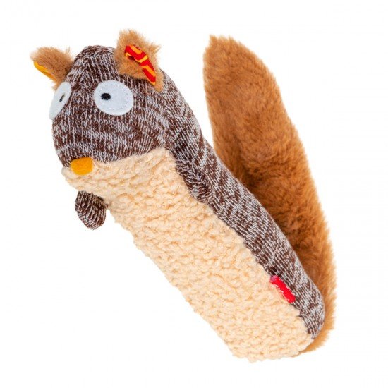 GiGwi Squirrel toy for dogs with a squeaker Plush Friendz textile 29cm