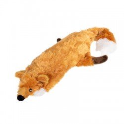 GiGwi Fox toy for dogs with a large squeaker artificial fur 63cm