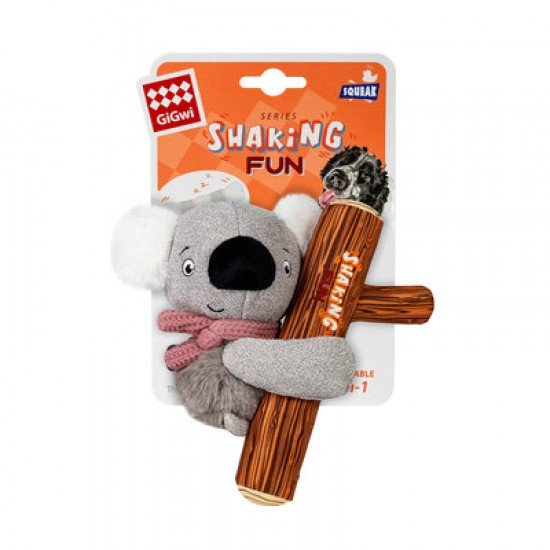 GiGwi Koala toy for dogs with large beep, textile and plush 22cm