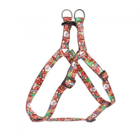 Harness for Dog Christmas Red