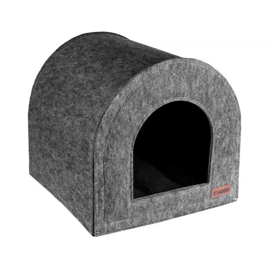 House for dogs and cats Hatka gray