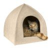 House for dogs and cats Tent Beige