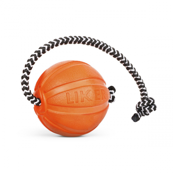 Liker Cord 5 a ball with a cord for puppies and dogs of small breeds