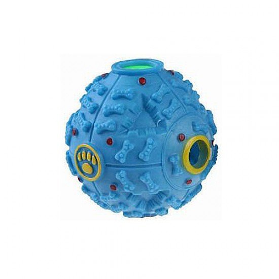 Pet Touch Toy for Dogs treat ball Blue