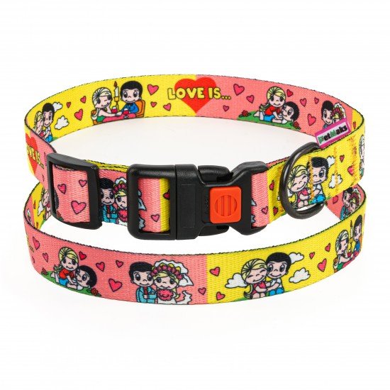 Collar for Dog PetMaks Love 2 Collar for Dog PetMaks Love 2