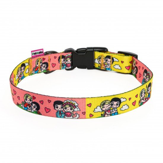 Collar for Dog PetMaks Love 2 Collar for Dog PetMaks Love 2