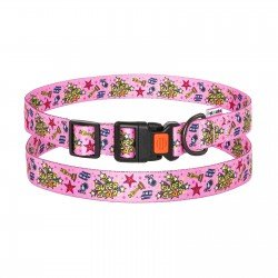 Collar for Dog PetMaks SuperStar Pink