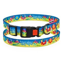 Collar for Dog PetMaks Ukrainian Flourish