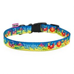 Collar for Dog PetMaks Ukrainian Flourish