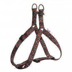 Harness for Dog PetMaks Biker Brown