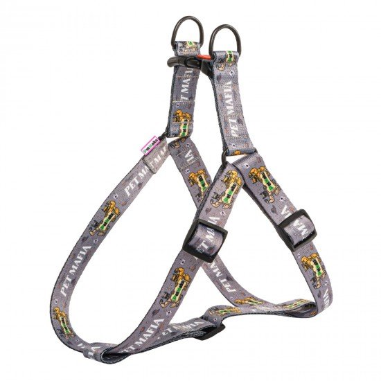 Harness for Dog PetMaks Petmafia Gray Harness for Dog PetMaks Petmafia Gray