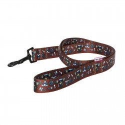 Leash for Dog PetMaks Biker Brown