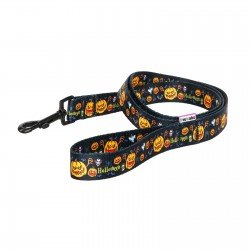 Leash for Dog PetMaks Halloween Black