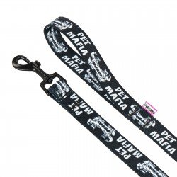 Leash for Dog PetMaks Petmafia Black Leash for Dog PetMaks Petmafia Black