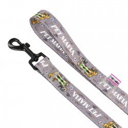 Leash for Dog PetMaks Petmafia Gray Leash for Dog PetMaks Petmafia Gray