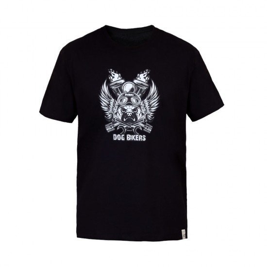 Cotton T-shirt PetMaks Biker black