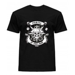 Cotton T-shirt PetMaks Pirates black