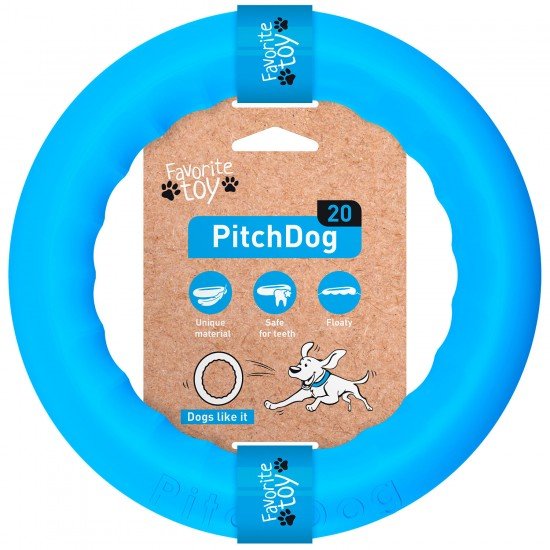 Ring for retrieving PitchDog Blue