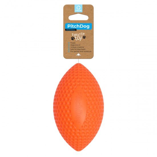 Game ball for retrieving PitchDog Orange D9cm