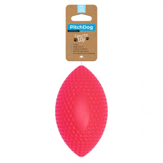 Game ball for retrieving PitchDog Pink D9cm