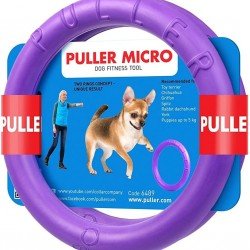 Puller Micro Ø12,5 cm (5")  dog fitness tool for miniature breeds Two ring Puller Micro Ø12,5 cm (5")  dog fitness tool for miniature breeds Two ring