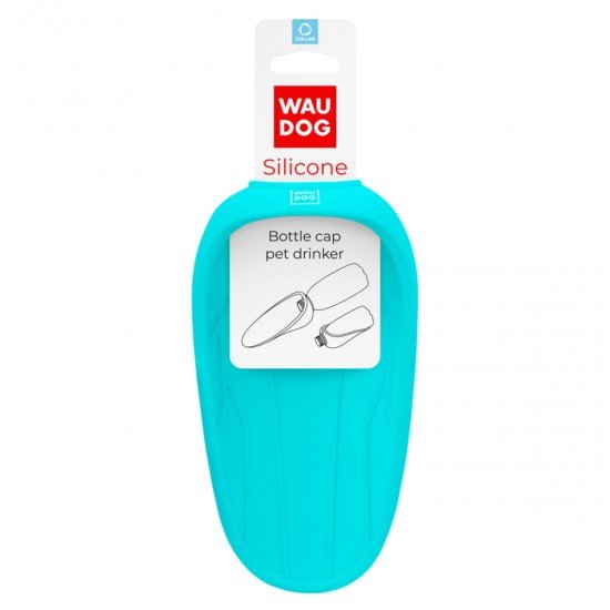 Waudog Dog Silicone bottle nozzle Blue 165x90mm