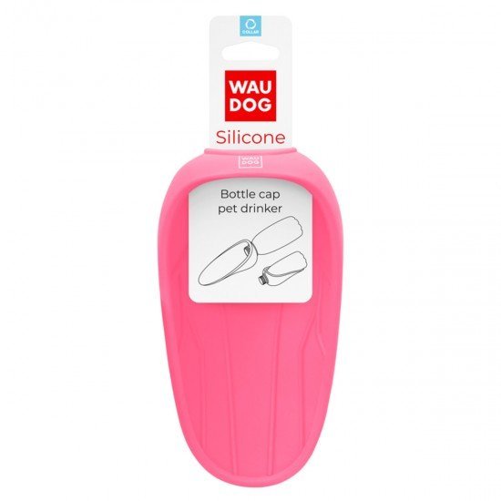 Waudog Dog Silicone bottle nozzle Pink 165x90mm