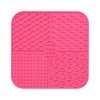 Waudog Dog Mat for licking Silicone Pink 190x190x10mm