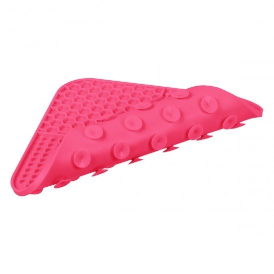 Waudog Dog Mat for licking Silicone Pink 190x190x10mm