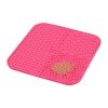 Waudog Dog Mat for licking Silicone Pink 190x190x10mm