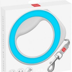 Waudog R-leash Hands-Free Retractable Dog Leash 25kg, 2.9m Blue Waudog R-leash Hands-Free Retractable Dog Leash 25kg, 2.9m Blue