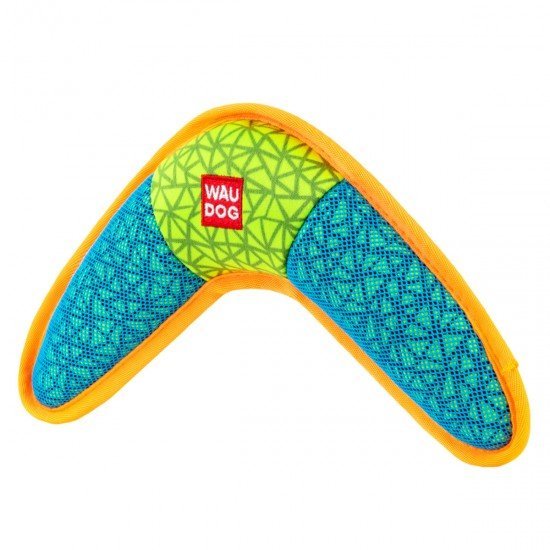 Waudog toy for dogs Boomerang W 24cm L14cm Blue