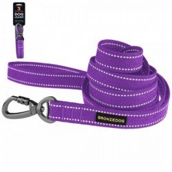 Leash for dogs Bronzedog Сotton Violet  Leash for dogs Bronzedog Сotton Violet