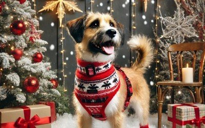 The magic of Christmas in every walk with your furry friend!