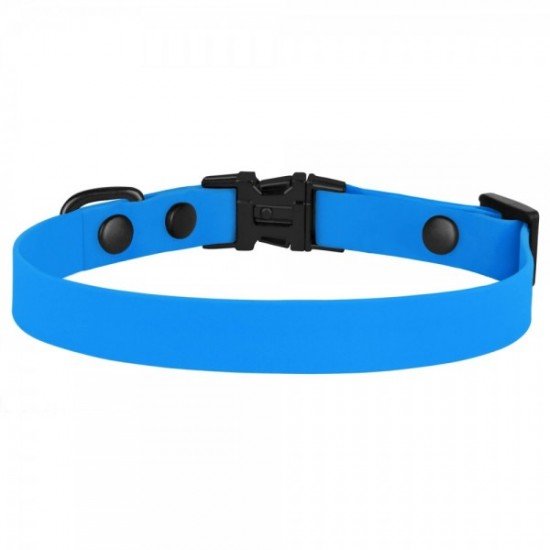 Collar BronzeDog Active Water-repellent Plastic Buckle Blue