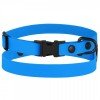 Collar BronzeDog Active Water-repellent Plastic Buckle Blue