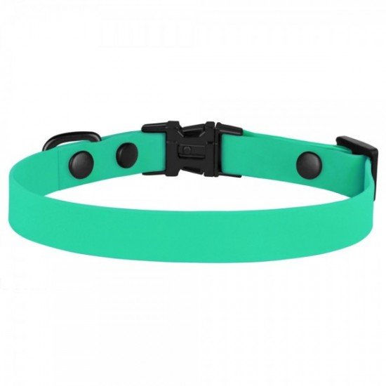 Collar BronzeDog Active Water-repellent Plastic Buckle Green