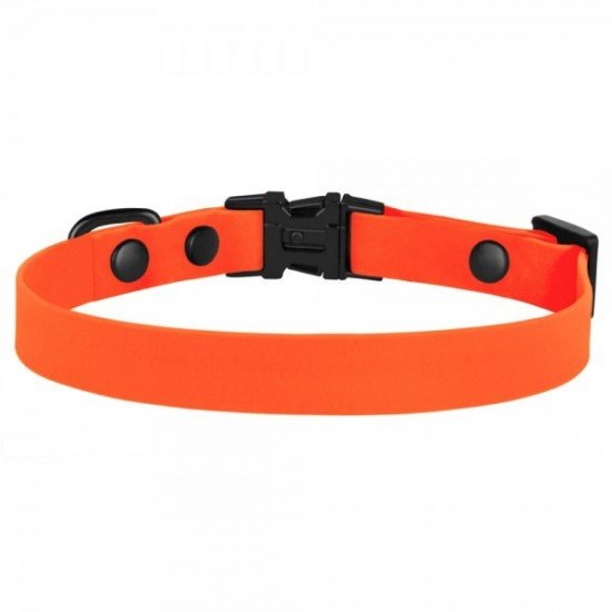 Collar BronzeDog Active Water-repellent Plastic Buckle Orange