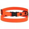 Collar BronzeDog Active Water-repellent Plastic Buckle Orange